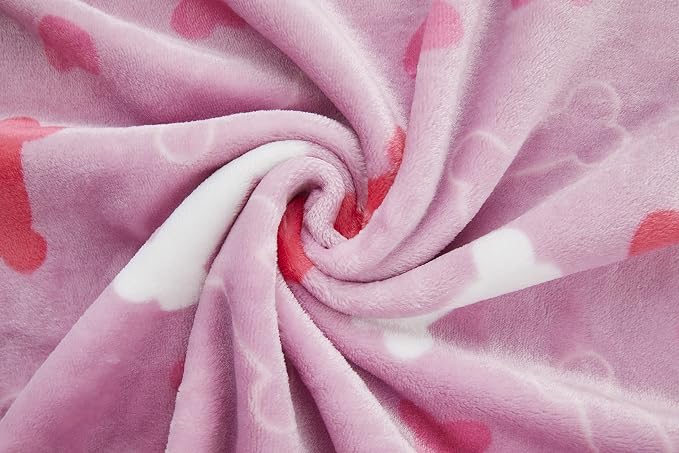 Allisandro Luxurious Dog Blanket, 350 GSM Super Fuzzy Microplush Fleece Pet - Image 4