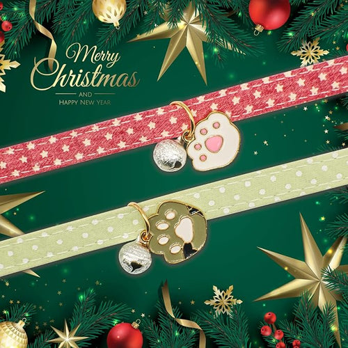 2 Pack Cotton Breakaway Cat Collar - Image 2