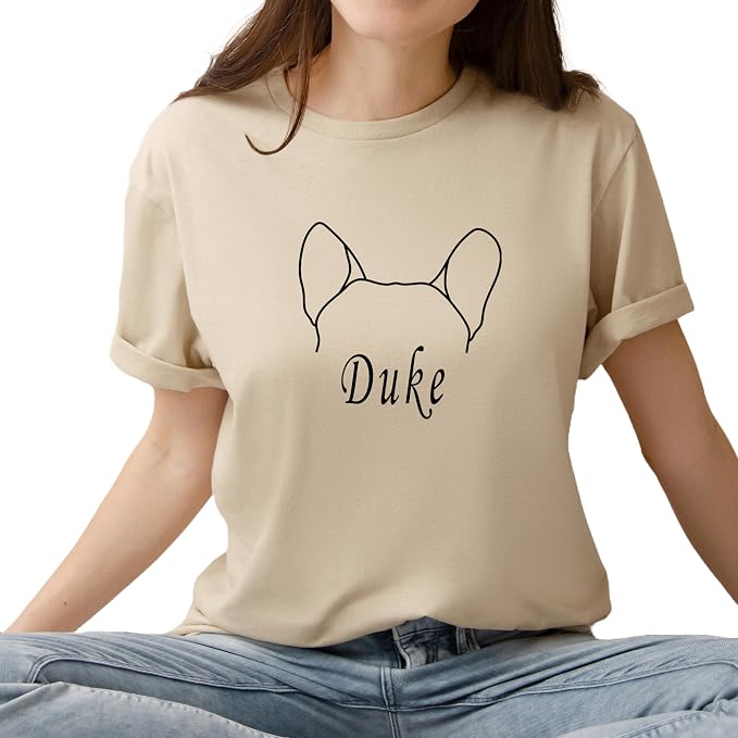 Custom Dog Mom Shirt for Women Pet Ears Sweatshirt - Image 4