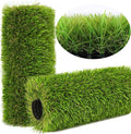 Artificial Grass Rug Outdoor Indoor 14FTX49FT Fake Grass Carpet Green Synthetic by NINXIANG