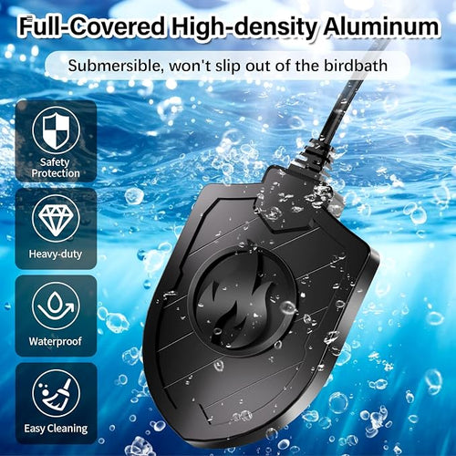 100W Bird Bath Heater, Birdbath Heaters - Image 2