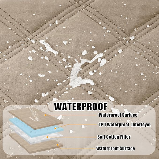 Smiry Waterproof Dog Bed Cover Blanket 30x70, Soft Reversible Pet Blanket - Image 2