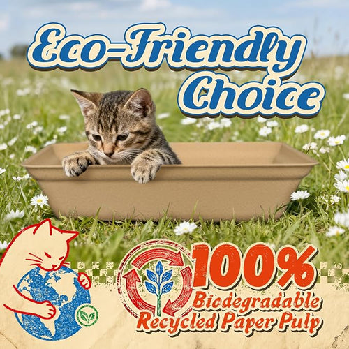 16-Pack Disposable Litter Boxes - Image 2