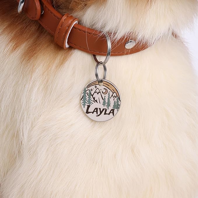 Colorful Dog Tags Personalized, Engraved Dog Tags - Image 2