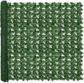 Artificial Ivy Privacy Fence Wall Screen, 60X120 in UV-Anti Faux Greenery by ODTORYHOME